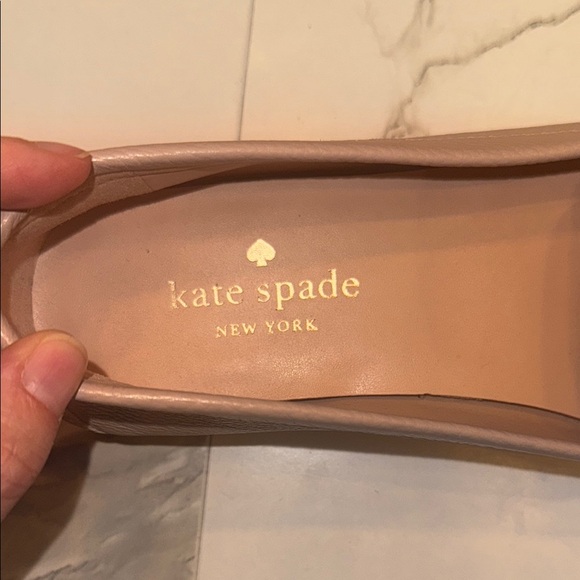 Kate Spade Tan Moccasin Flats - Picture 2 of 5